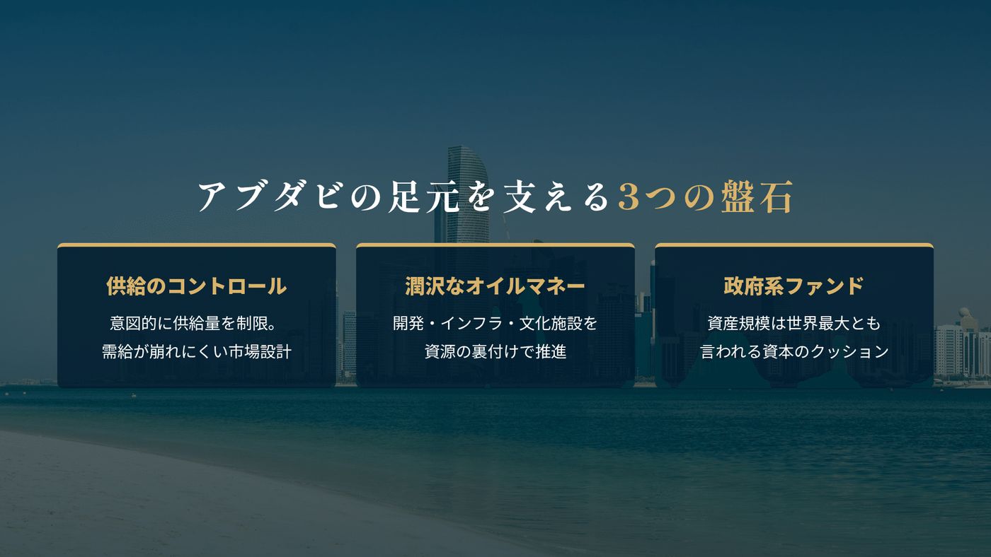 煌びやかな広告に足元は映らない─ 成熟したドバイ、これからのアブダビ（写真3）